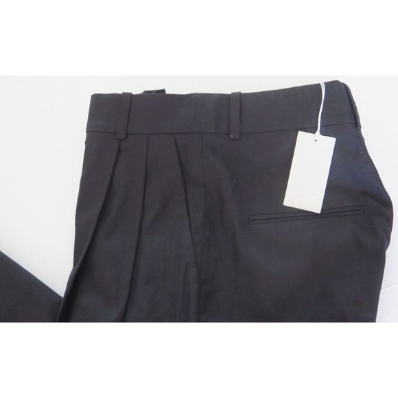 COS Women's Sz 10 Black Pleated Trouser Dress Pants $115+ - Picture 6 of 8